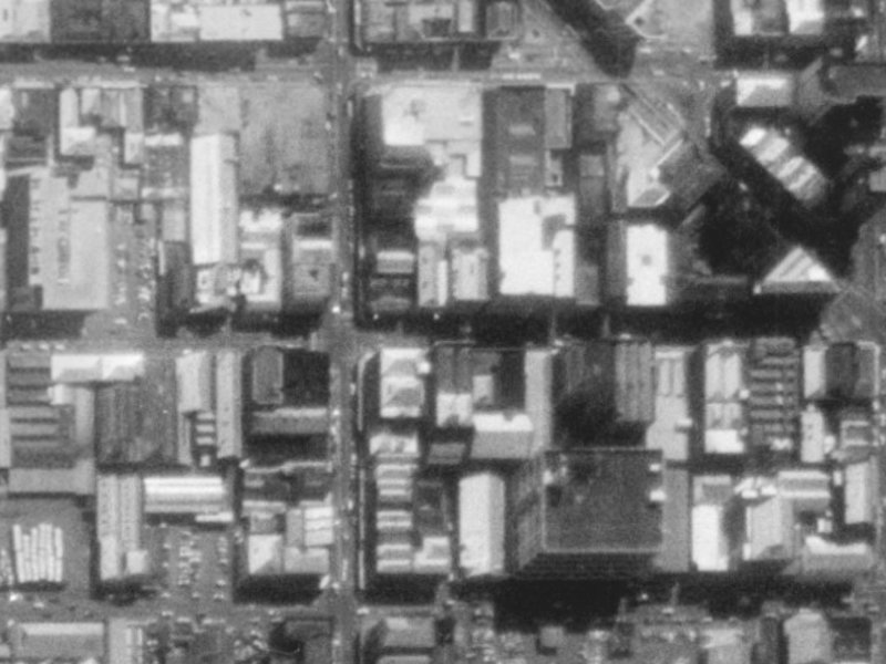 72 Lichfield Street from the air, 1975-1979
