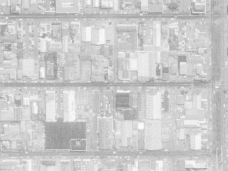 231 Lichfield Street from the air, 1975-1979