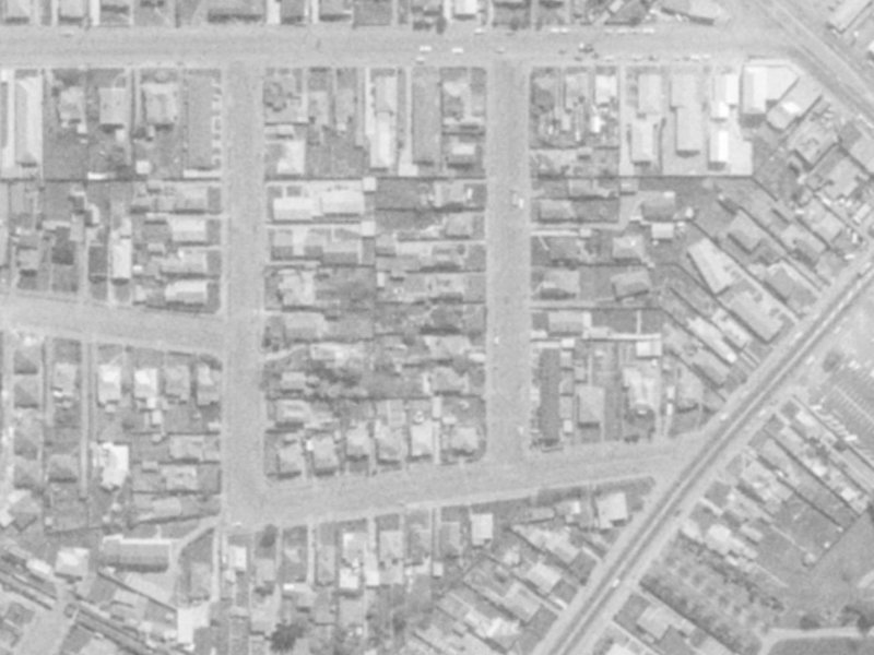 11 Havelock Street from the air, 1975-1979