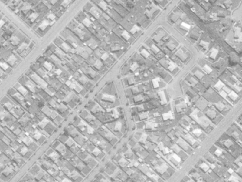 23 Thomas Street from the air, 1975-1979