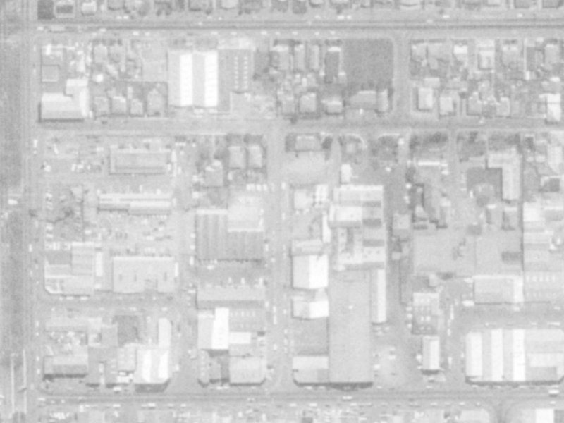 25 Clothier Street from the air, 1975-1979