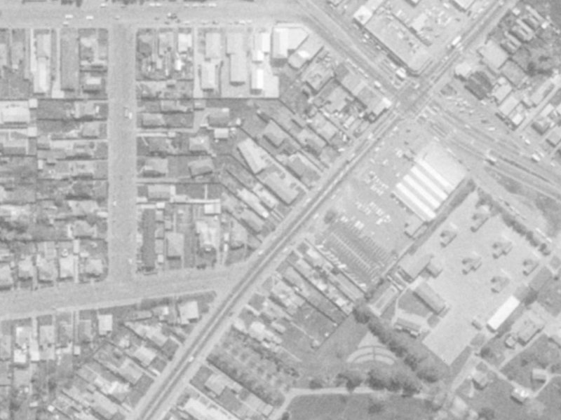 207 Aldwins Road from the air, 1975-1979
