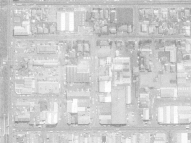 23 Clothier Street from the air, 1975-1979