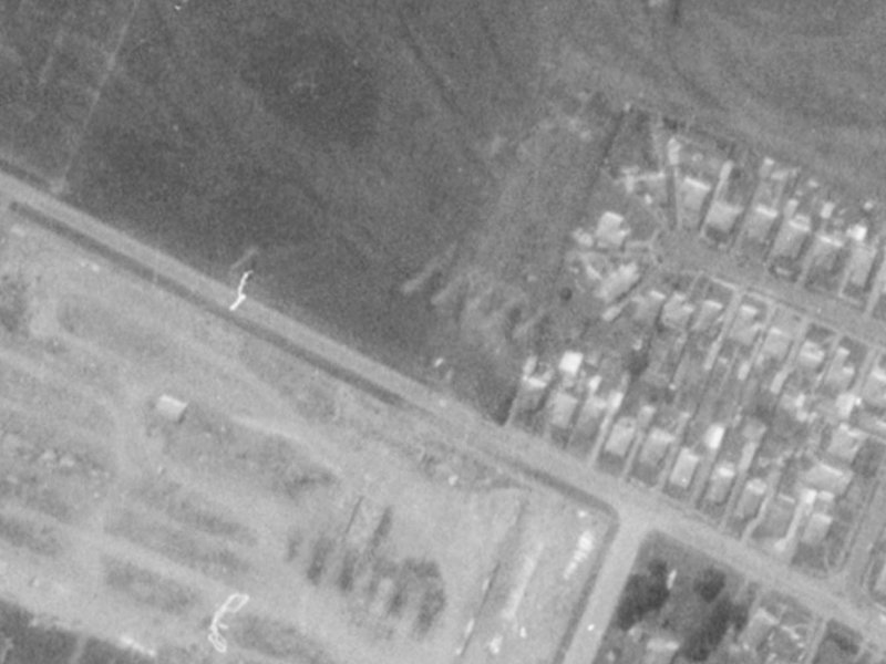 40 Roberts Road from the air, 1975-1979