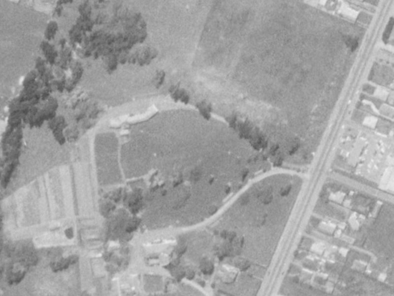 Cataluna Place from the air, 1975-1979