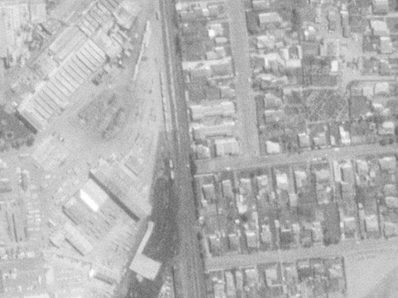 20 Brockworth Place from the air, 1975-1979
