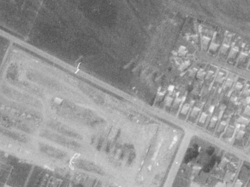 29 Roberts Road from the air, 1975-1979