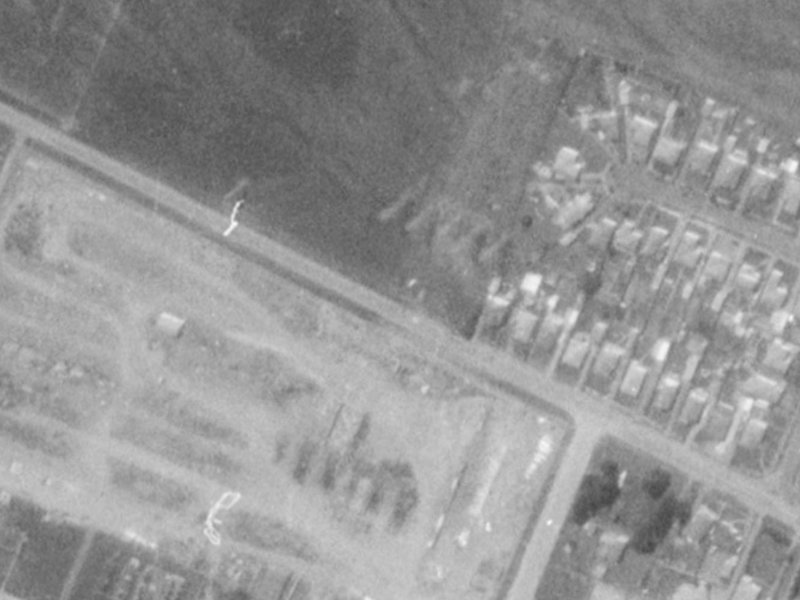 40A Roberts Road from the air, 1975-1979
