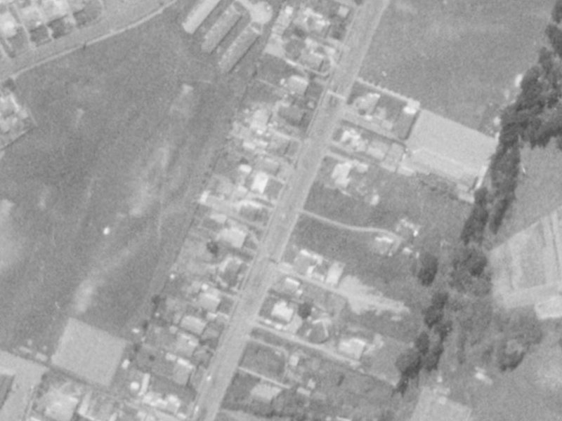 Hei Hei Road from the air, 1975-1979
