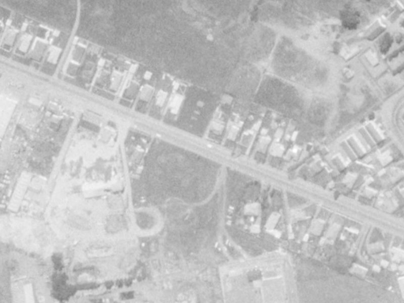 27 Buchanans Road from the air, 1975-1979