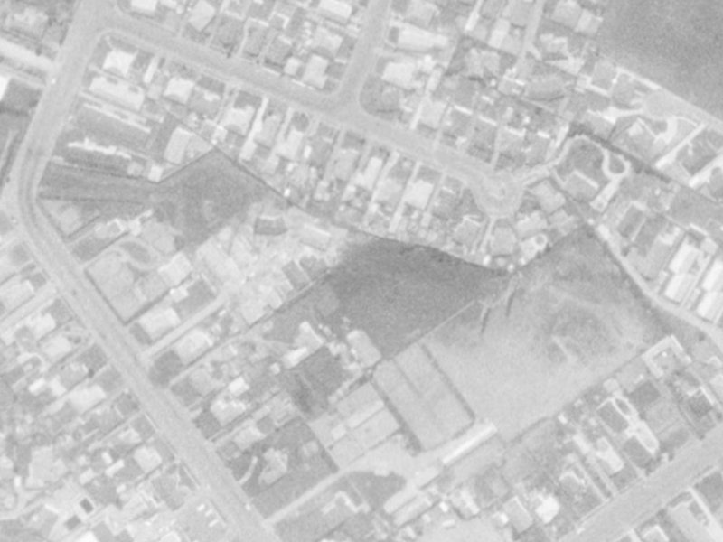 10 Ashtead Lane from the air, 1975-1979