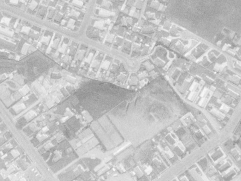 8A Ashtead Lane from the air, 1975-1979
