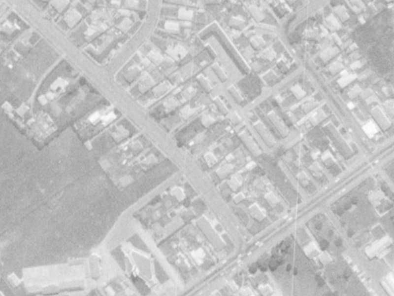 10 Craven Street from the air, 1975-1979