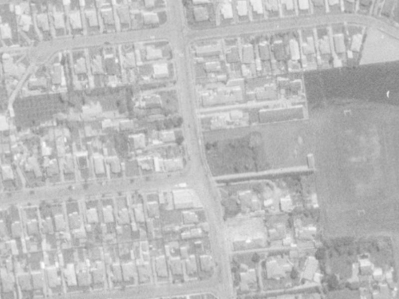 44 Middleton Road from the air, 1975-1979