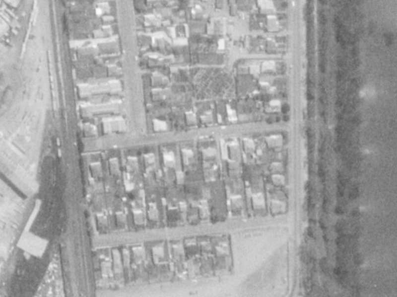 13 Brockworth Place from the air, 1975-1979