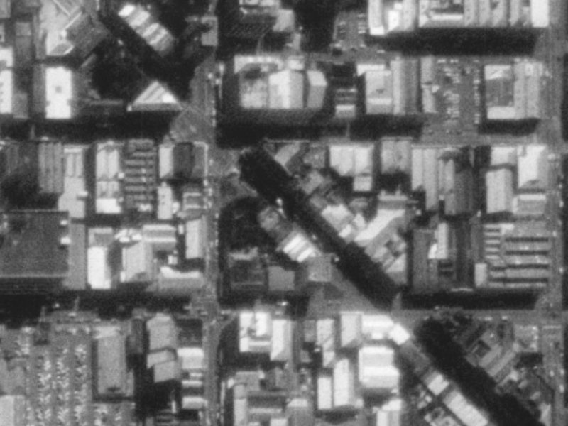 207 High Street from the air, 1975-1979