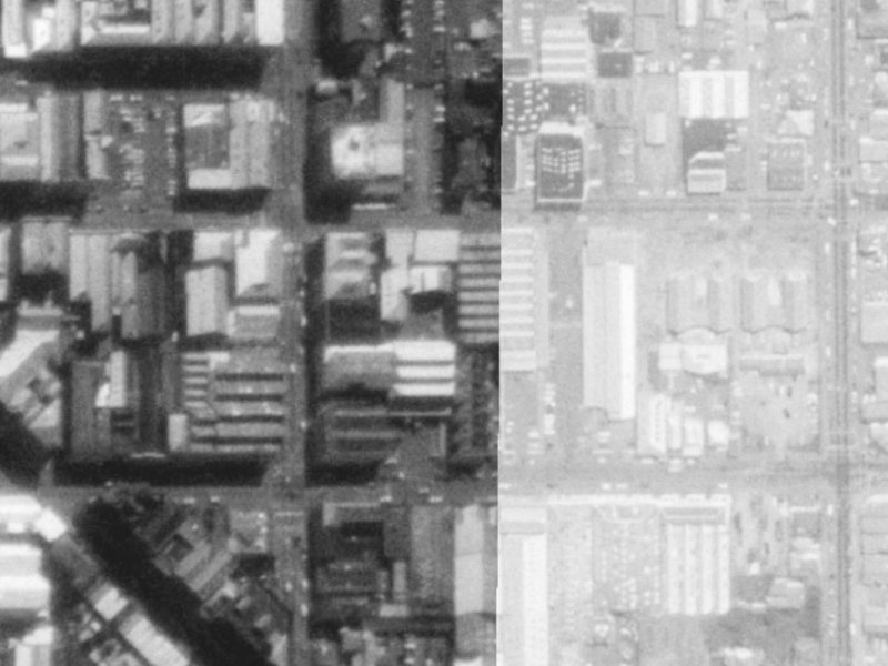 170 Lichfield Street from the air, 1975-1979