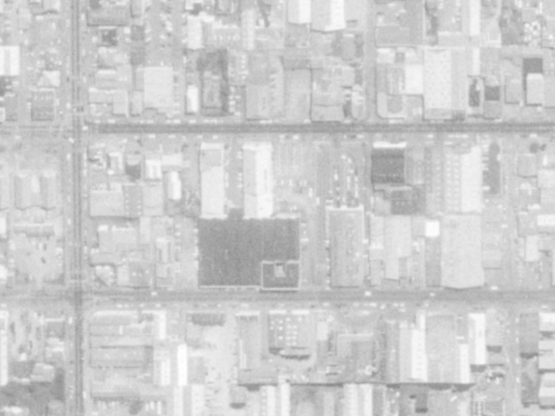 234/236 Lichfield Street from the air, 1975-1979