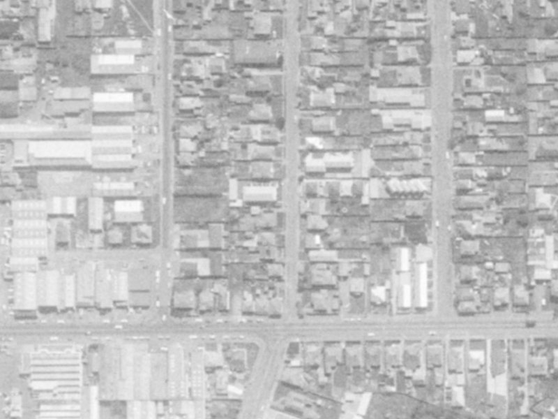 97 Nursery Road from the air, 1975-1979