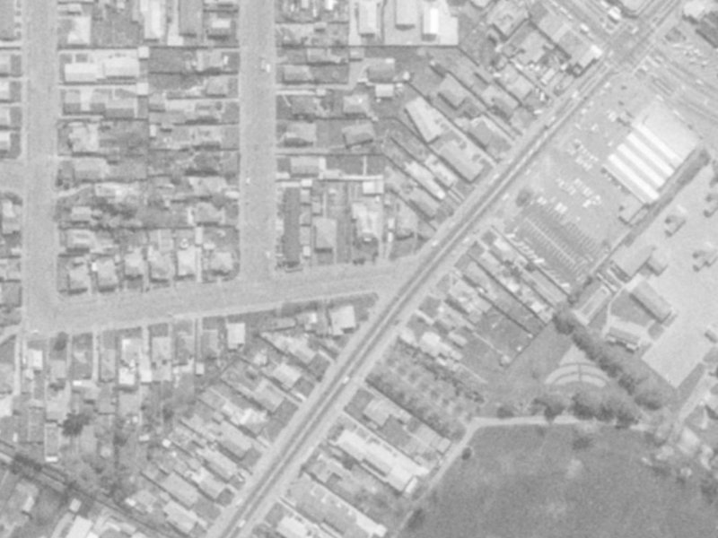 29-33 Marlborough Street from the air, 1975-1979