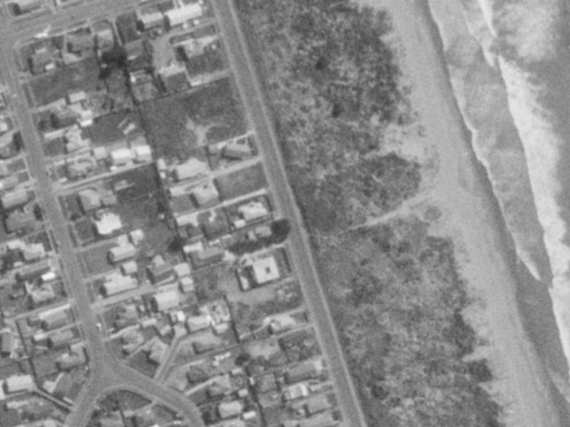 510 Marine Parade from the air, 1975-1979