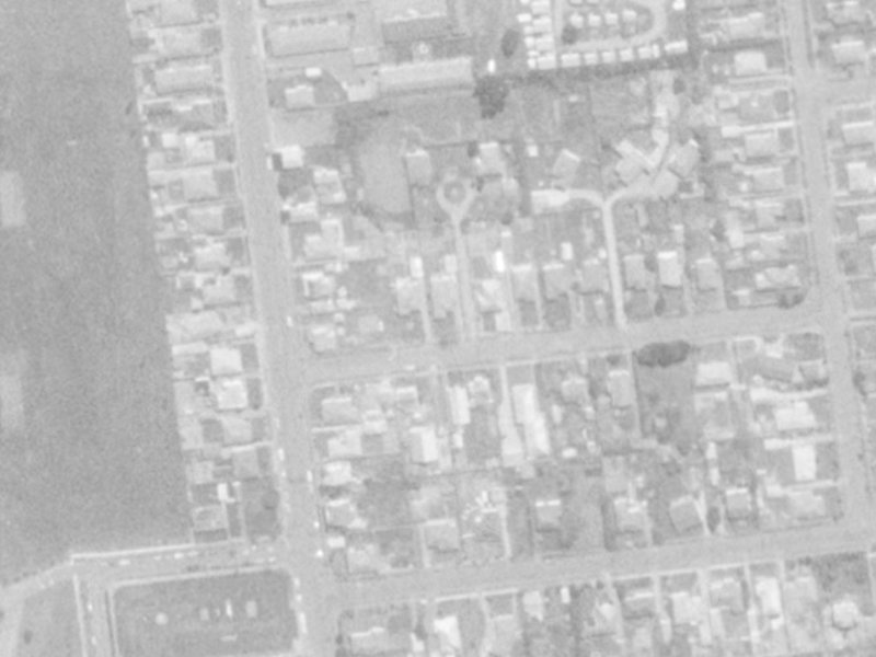 7 Owens Terrace from the air, 1975-1979