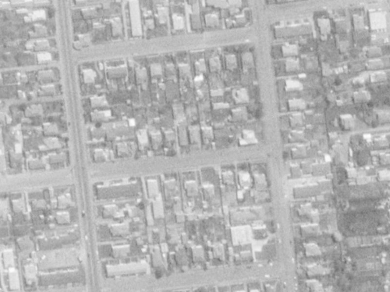 8 Elizabeth Street from the air, 1975-1979