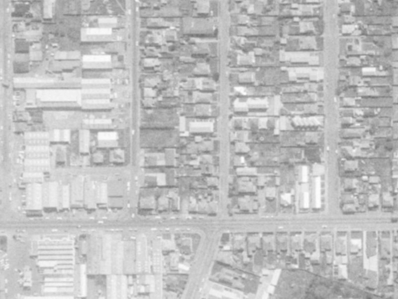 95C Nursery Road from the air, 1975-1979