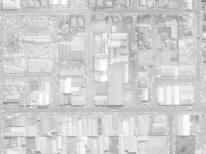2 Clothier Street from the air, 1975-1979