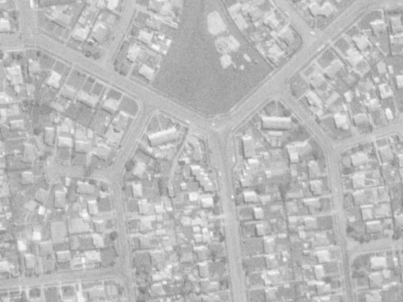 41 Tika Street from the air, 1975-1979