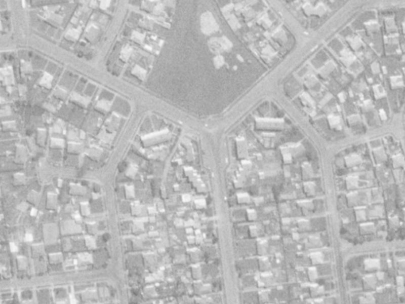 39 Tika Street from the air, 1975-1979