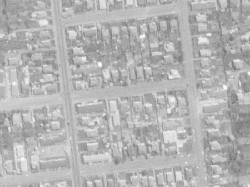13 Elizabeth Street from the air, 1975-1979