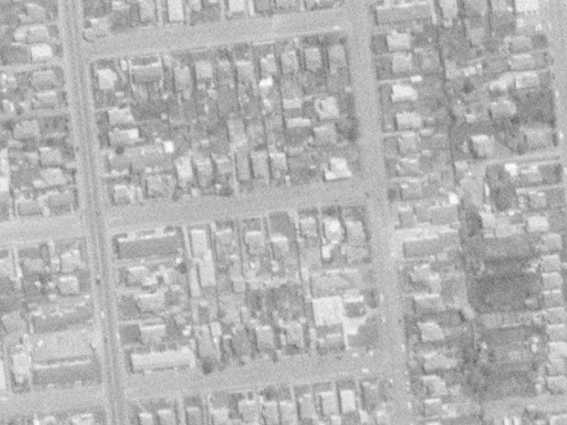 9 Elizabeth Street from the air, 1975-1979