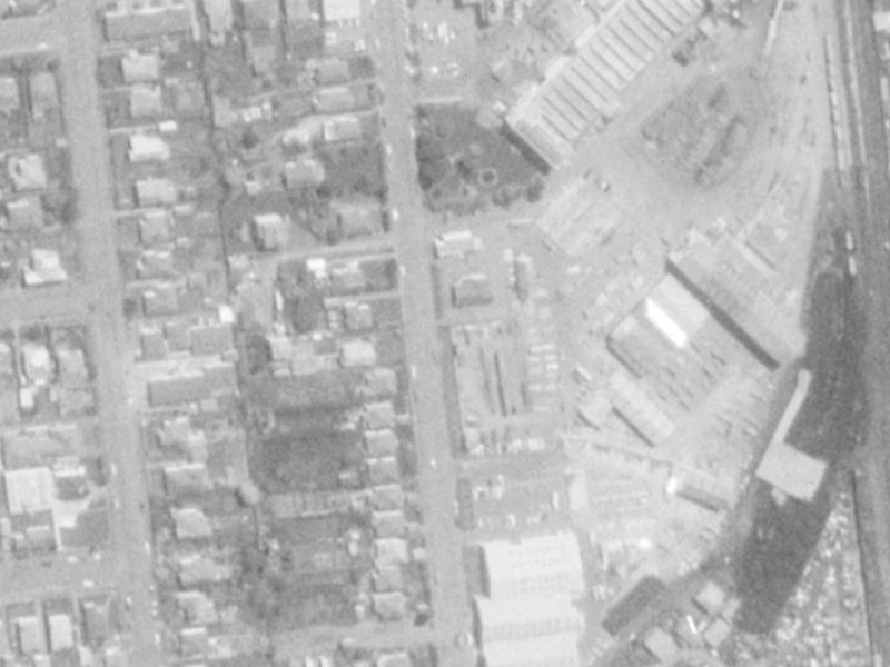 4E Mandeville Street from the air, 1975-1979