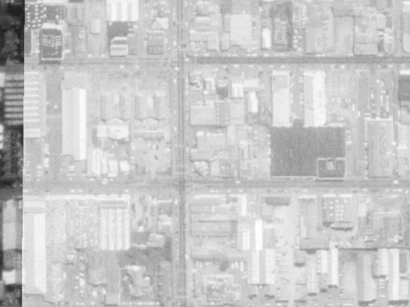 204 Barbadoes Street from the air, 1975-1979