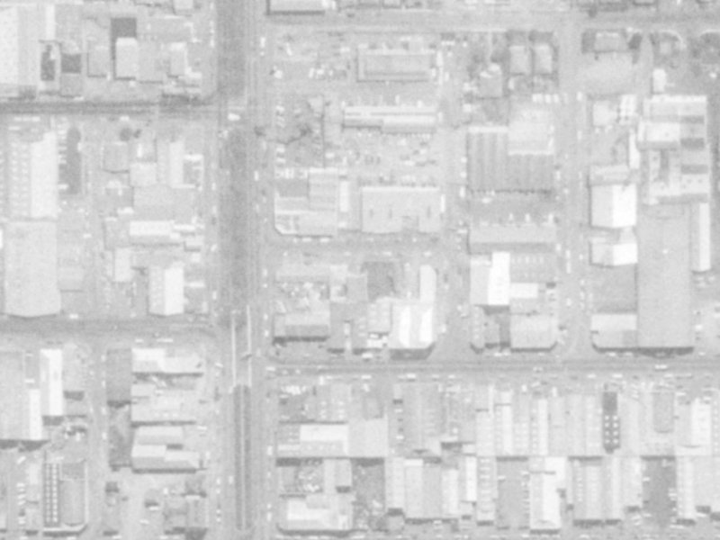 10 Livingstone Street from the air, 1975-1979