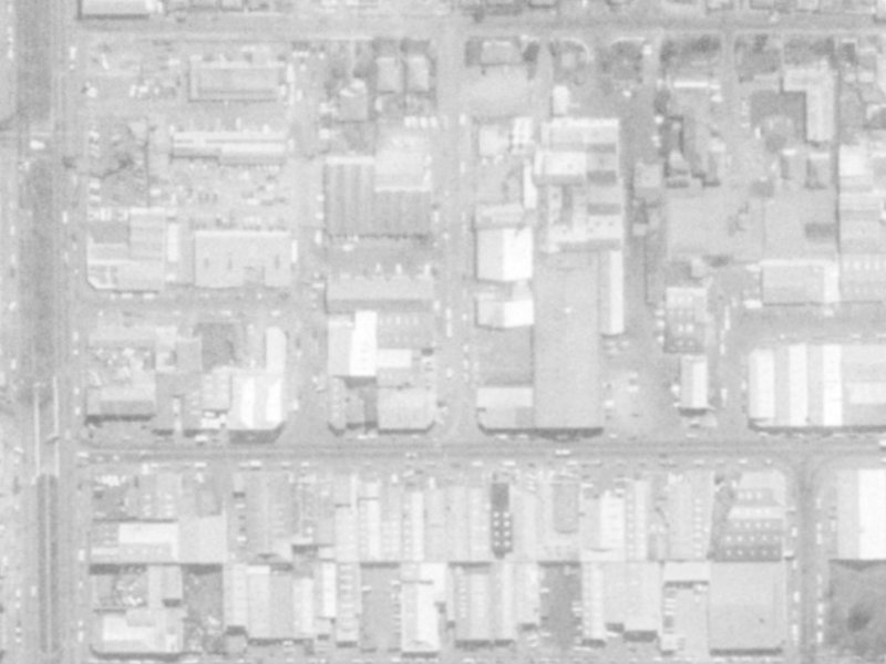 7 Clothier Street from the air, 1975-1979