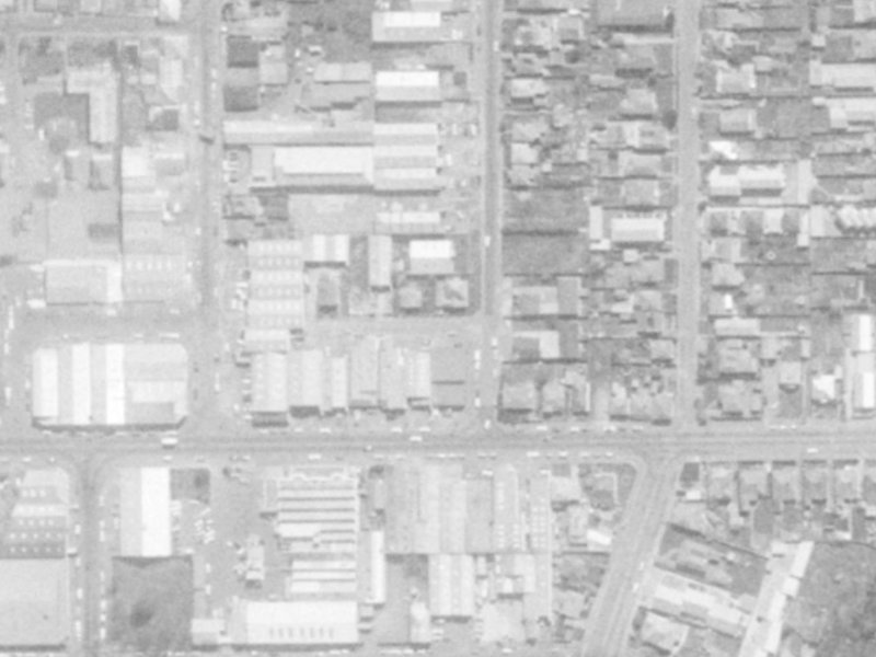 8 Dearsley Street from the air, 1975-1979
