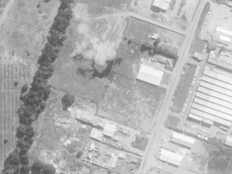 8 Lupins Lane from the air, 1975-1979