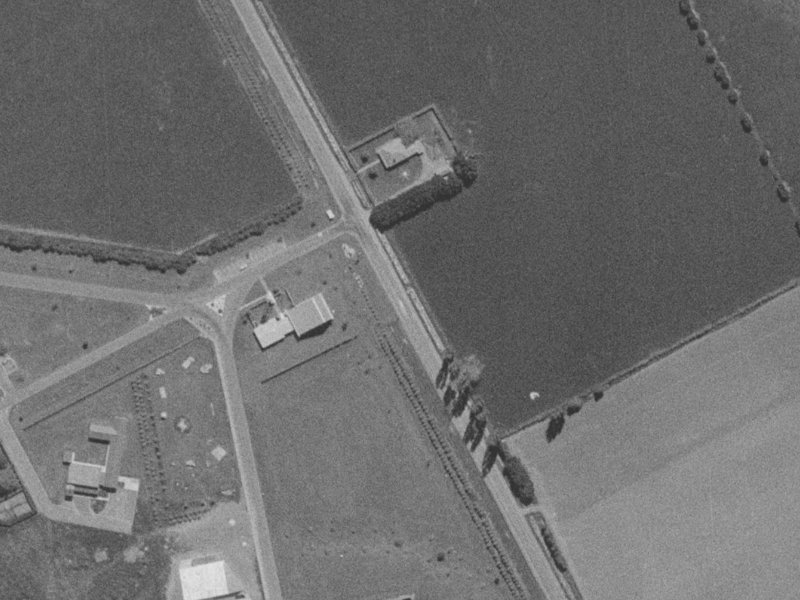 146–182 Kirk Road from the air, 1975-1979