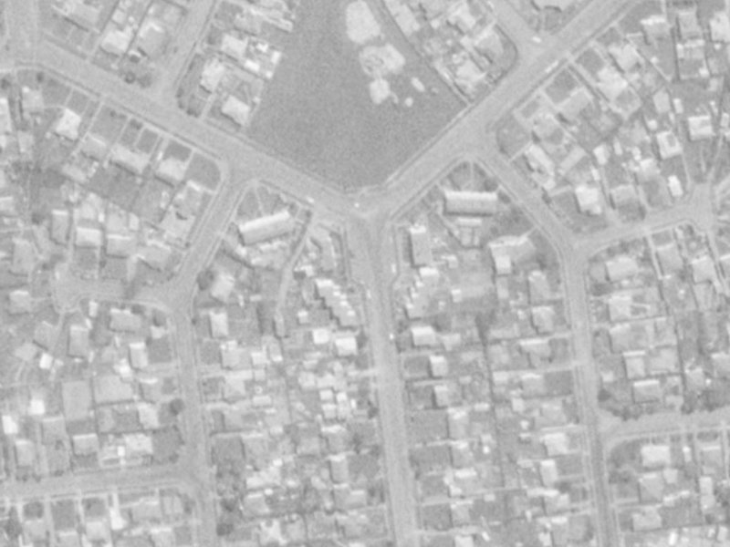 35 Tika Street from the air, 1975-1979