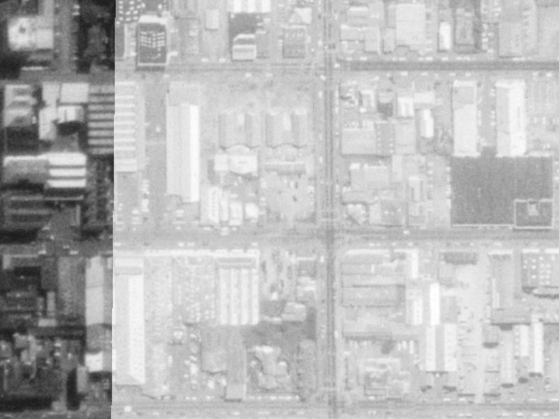 253 Tuam Street from the air, 1975-1979