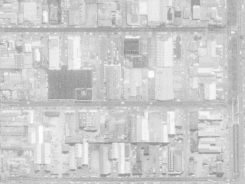 317 Tuam Street from the air, 1975-1979