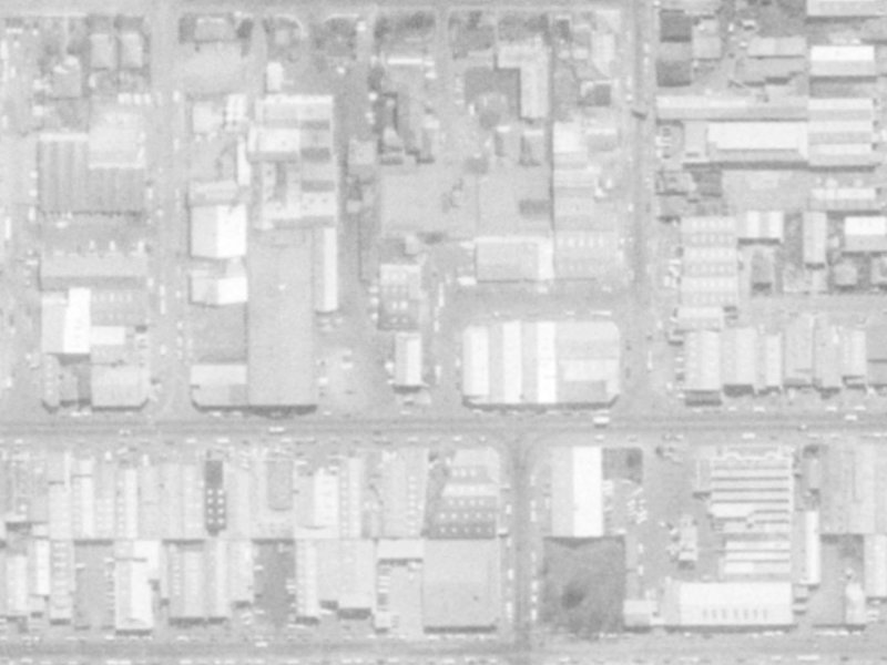 403 Tuam Street from the air, 1975-1979