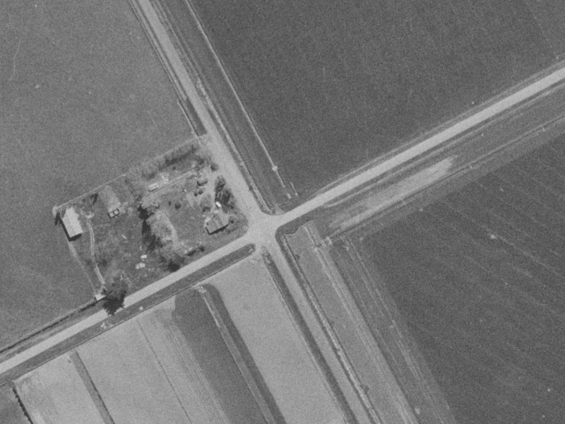 154 Newtons Road from the air, 1975-1979