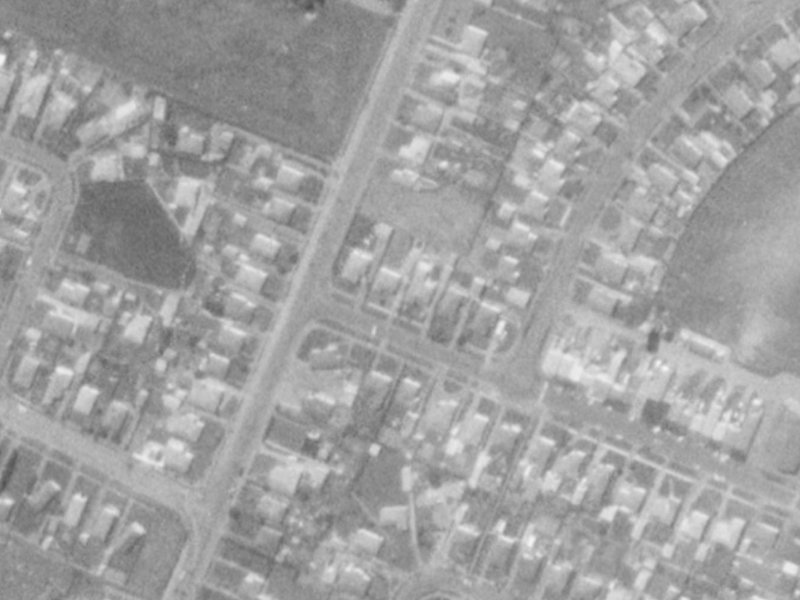 56 Wycola Avenue from the air, 1975-1979