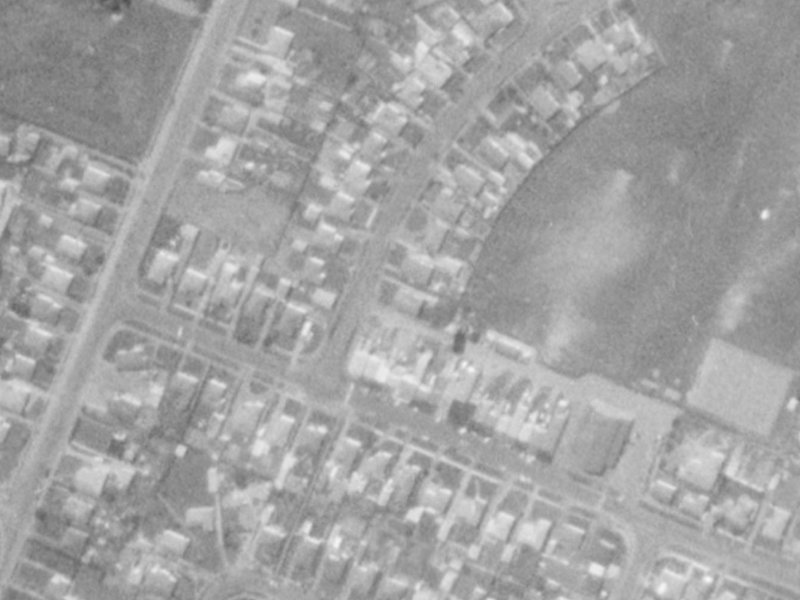 4 Manurere Street from the air, 1975-1979