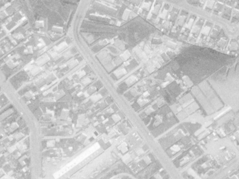 52 Epsom Road from the air, 1975-1979