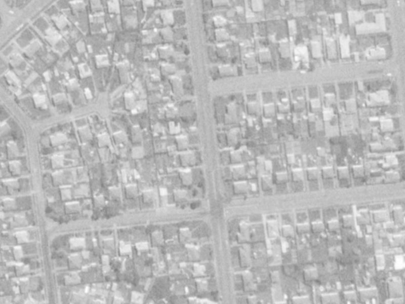 55 Wainui Street from the air, 1975-1979