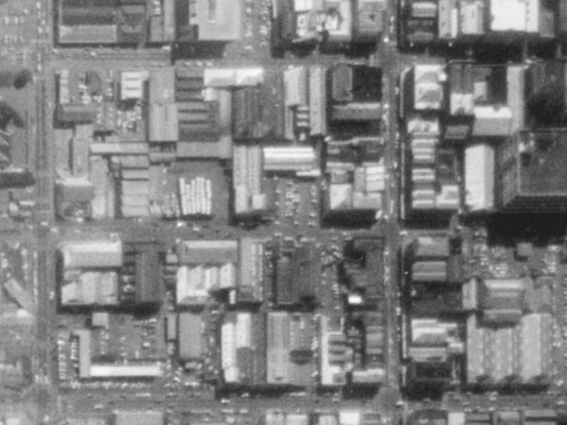 139 Tuam Street from the air, 1975-1979